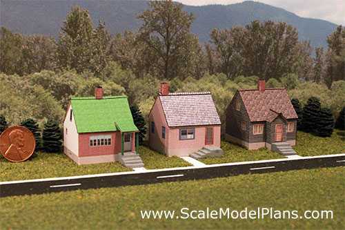 z scale houses