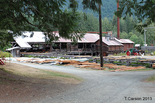 Mclean steam powered sawmill