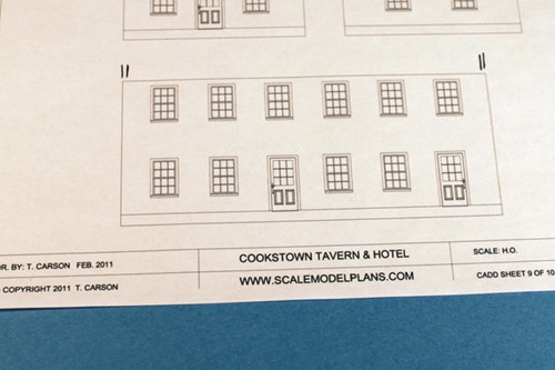 scalemodelbuildings.co scratch building model plans