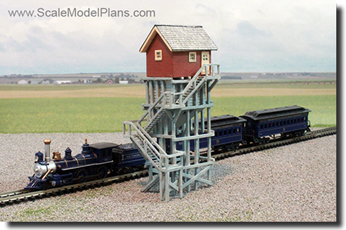 HO scale Coal Tower