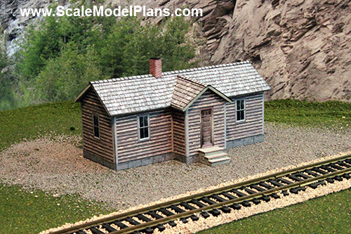 PLANS ONLY Building Plans Model Railroad 1:24 Watchman's Tower G Scale 