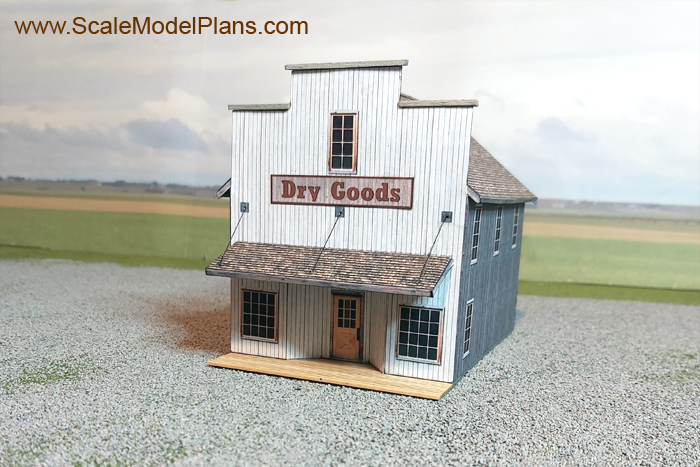 model railroad commercial buildings