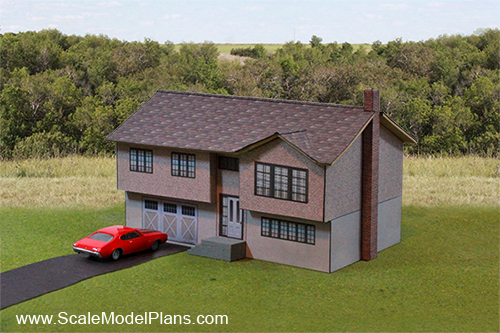 n scale modern buildings