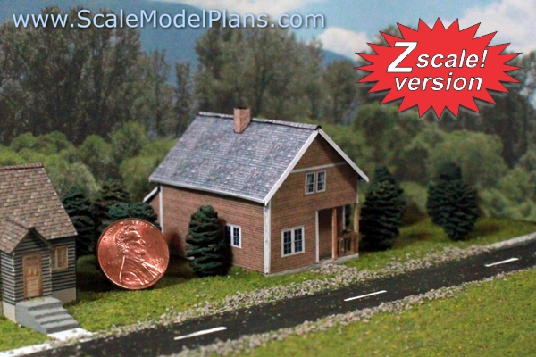 z scale houses