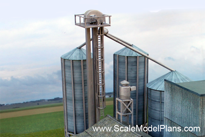 HO scale Feed Mill