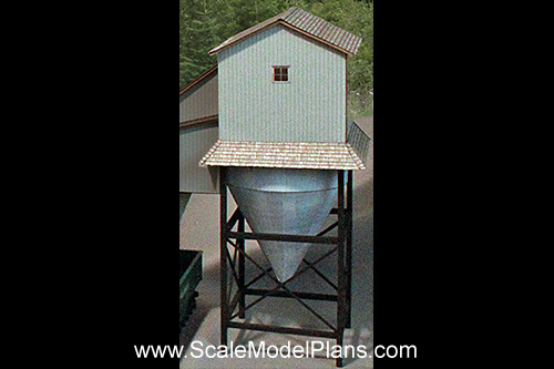 HO scale coal mine