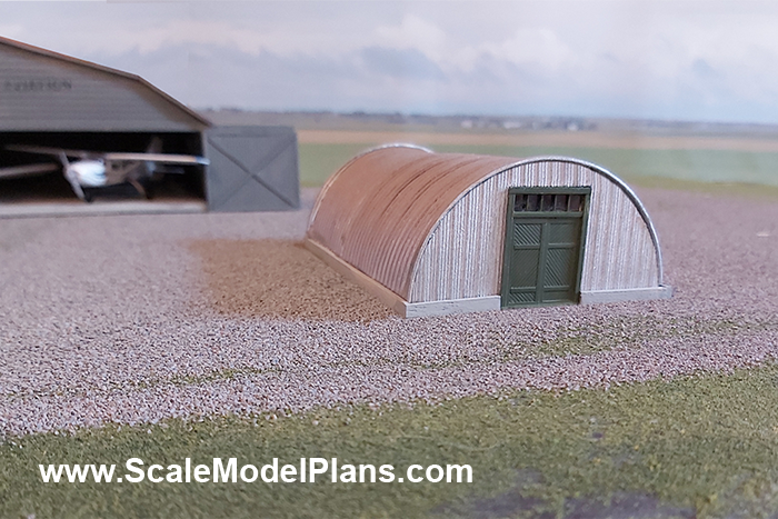 Model Railroad Quonset Hut