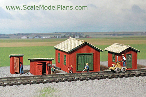 HO SCale model structure