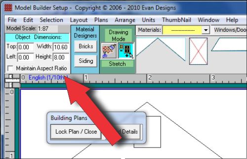 building with Model Builder software