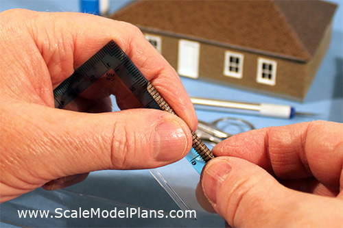 cardstock model construction