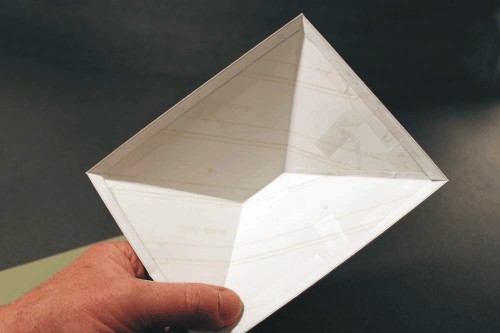 cardstock model construction