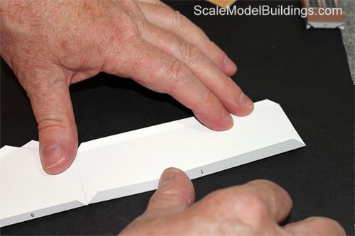 building cardstock models