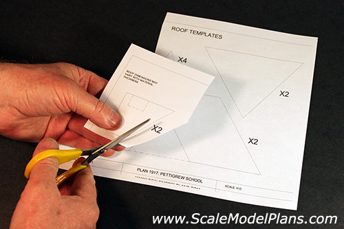 scratch building tutorial - cutting out templates