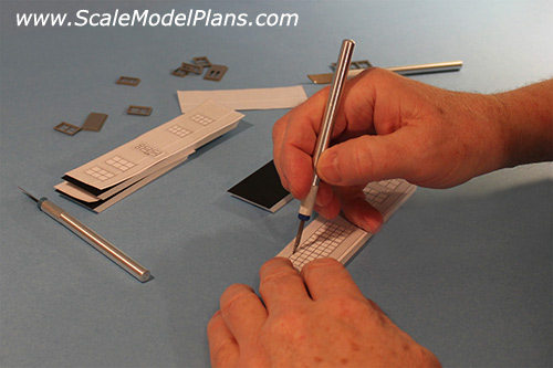 scalemodelplans.com window guides