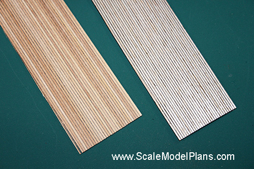HO scale lumber deck boards