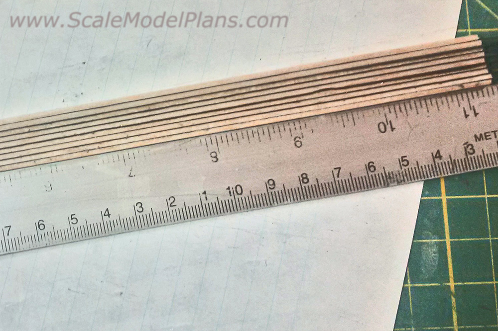 scale model gable trim