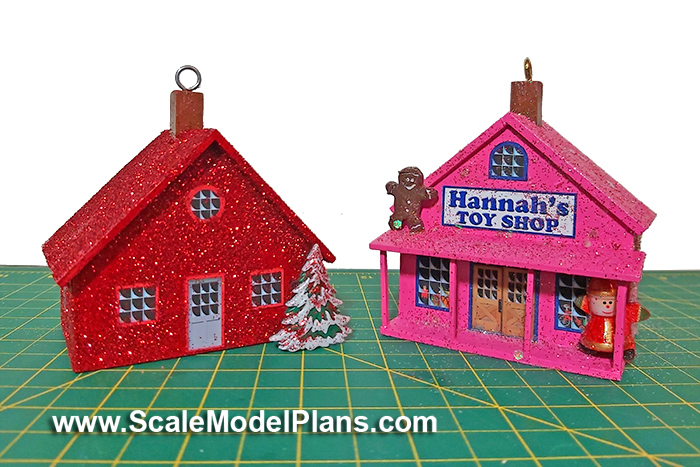 Make your own Putz houses