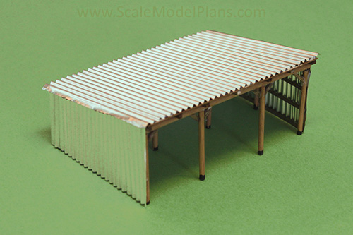 scale model railroad free building plan