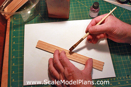 post and beam construction tutorial for scale models