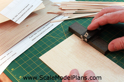 post and beam HO Scale