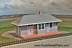 Grand Trunk Model railroad building