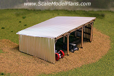 HO Scale metal siding